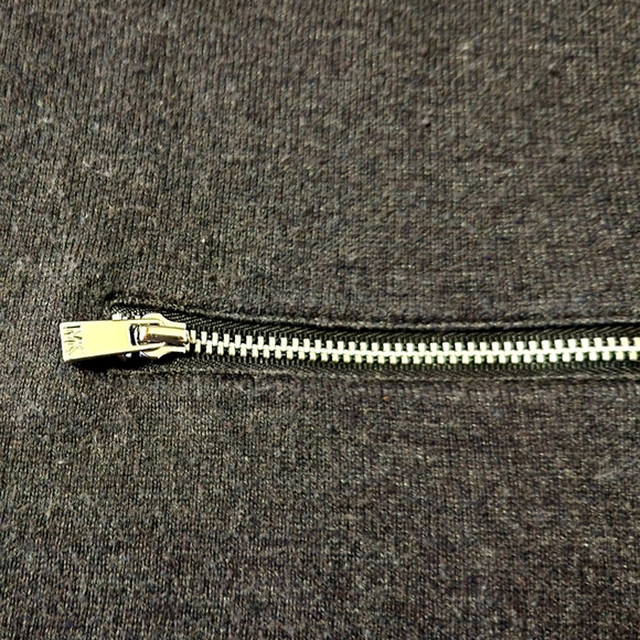 Michael Kors Gray dress sz M Silver pocket zipper - Picture 5 of 9